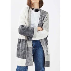 Topshop Colorblock Knit Sweater